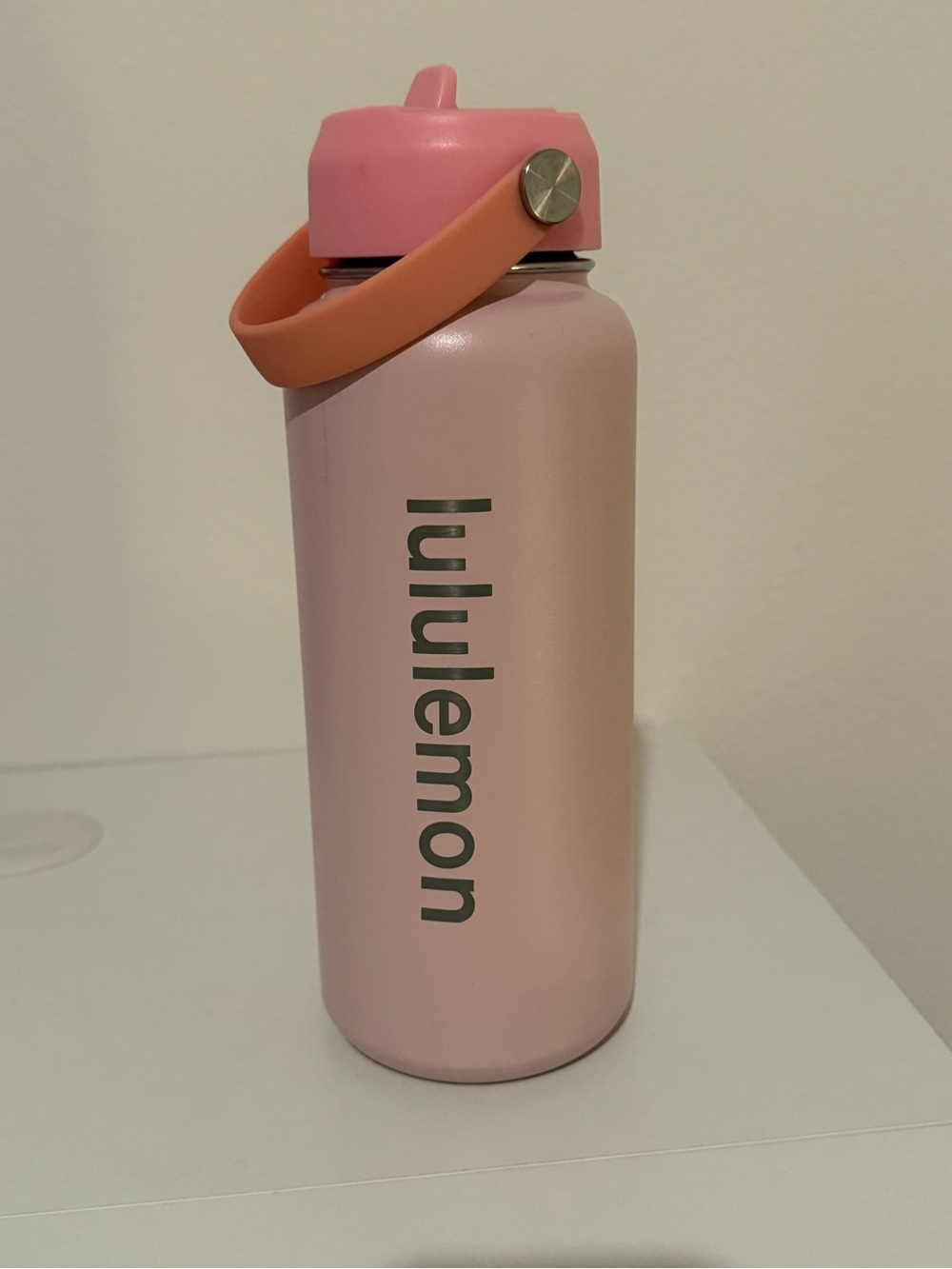 lululemon athletica Kids Pink Bottle with Peach Handle
